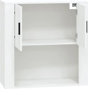 vidaXL Ντουλάπι Τοίχου Λευκό 80x33x80 εκ. από Επεξεργασμένο Ξύλο