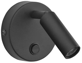 Απλίκα Φωτιστικό Τοίχου G9 6W IP20 Enzo TK Lighting-4237-Μαύρο 4237