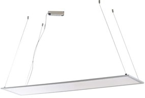 Φωτιστικό Οροφής Pannello LED-PANEL-30X120-BIS Led 40W 119,5x29,5cm White Intec Μέταλλο