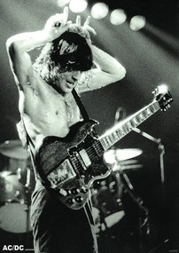 Αφίσα AC/DC - Angus Young 1979, (59.4 x 84 cm)