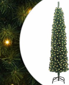 vidaXL Τεχνητό Χριστουγεννιάτικο Δέντρο με 300 LED Πράσινο 240 cm