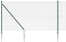 vidaXL Στύλος Περιφράξεων Πράσινο 25 x 1,2 μ (12 x 12 mm πλέγμα)