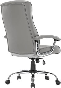 Καρέκλα γραφείου διευθυντή Primrose pakoworld pu γκρι