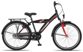 Hero 24 Inch Boys Rim Brakes BlackRedAltec