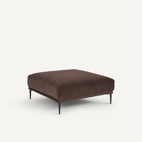 Υποπόδιο XL από λινό βελούδο, OSCAR