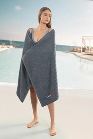 ΠΕΤΣΕΤΑ ΜΠΑΝΙΟΥ 90x180cm GUY LAROCHE - RESORT ANTHRACITE