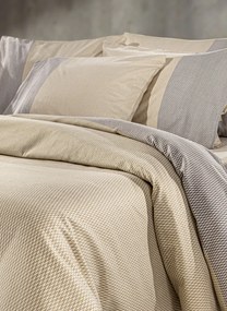 ΣΕΝΤΟΝΙ VERONA TAUPE FLANNEL 165X200+35  ΛΑΣΤΙΧΟ  ΣΕΤ 4ΤΜΧ - Guy Laroche