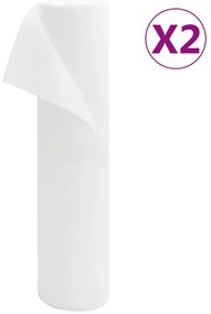 vidaXL Κάλυμμα Φυτών Αντιπαγετικό 2 Ρολά 70 γρ./μ² 50x1,6 μ.