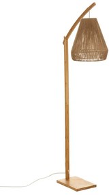 Intrahome Φωτιστικό δαπέδου Sean Intrahome Ε27 60W μπαμπού μπεζ 52x30x158εκ | SKU: INTRAPA-200111626
