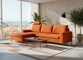 Γωνιακός καναπές Monte-Portokali-Aristeri