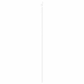 vidaXL Συρόμενη Πόρτα ORKDAL Λευκό 86 x 211 cm Ξύλο και μέταλλο