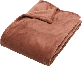 Κουβέρτα Καναπέ Fleece (130x180) A-S Throw Terracotta 131648S