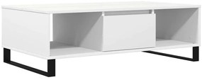 vidaXL Τραπεζάκι Σαλονιού Λευκό 104x60x35 εκ. από Επεξεργασμένο Ξύλο