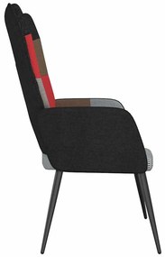 vidaXL Πολυθρόνα Relax Σχέδιο Patchwork Υφασμάτινη