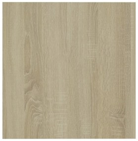 vidaXL Ντουλάπι Επιτοίχιο Sonoma Δρυς 80 x 39 x 40 εκ. από Επεξ. Ξύλο