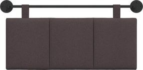 vidaXL Κρεμαστό Κεφαλάρι Σκούρο Καφέ ύφασμα