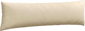 vidaXL Μαξιλάρι Καναπέ 2 pcs Κρεμ 145 x 40 εκ. ύφασμα