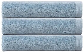 Πετσέτα 02.105.10 Light Blue Cryspo Trio Σετ Πετσέτες 100% Cotton