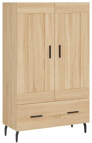 vidaXL Ντουλάπα Sonoma Δρυς 69,5 x 31 x 115 εκ. από Επεξεργασμένο Ξύλο