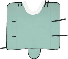 vidaXL Σαμάρι Ίππου Σκούρο πράσινο 145 cm Πολικές φλις