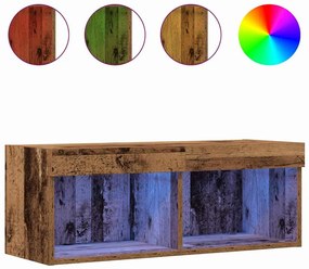 vidaXL Ντουλάπι TV Παλαιό ξύλο 80 x 30 x 30 εκ Επεξεργασμένο ξύλο