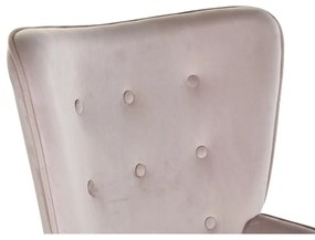 Κάθισμα DKD Home Decor Ροζ πολυεστέρας Ξύλο 67 x 69 x 96 cm 75 x 69 x 96 cm