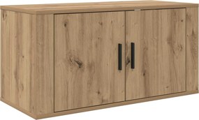 vidaXL Σετ Βαθμιδωτών Ντουλαπιών Τηλεόρασης 2 pcs Artisan Oak