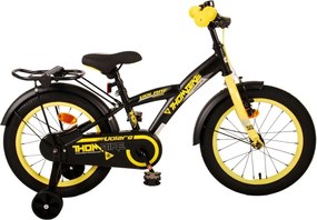 Thombike 16 Inch 23 cm Boys Coaster Brake Black/Yellow