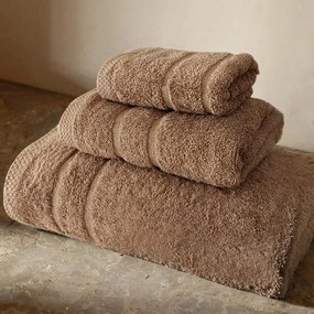 Bonsai Home Σετ Πετσέτες Πενιέ 3τμχ 600gsm Royal Cosy Μπεζ