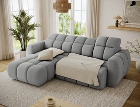 Γωνιακός καναπές Comfora-Γκρι Ανοιχτό-Αριστερή