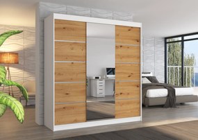 Ντουλάπα Varus 200 συρόμενη-Leuko-Artisan