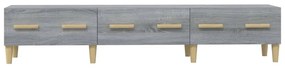 vidaXL Έπιπλο Τηλεόρασης Γκρι Sonoma 150x34,5x30εκ. Επεξεργασμένο Ξύλο