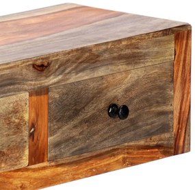 vidaXL Κονσόλα Τοίχου 100 x 25 x 20 εκ. από Μασίφ Ξύλο Ακακίας