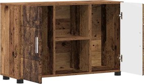 vidaXL Πλαϊνό γραφείο FLORIN 88,5 x 30,5 x 55,5 εκ Παλιό ξύλο