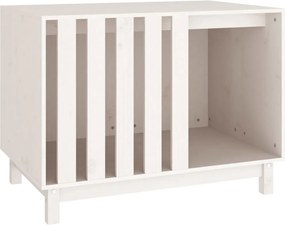 vidaXL Σπίτι Σκύλου Λευκό 90 x 60 x 67 εκ.