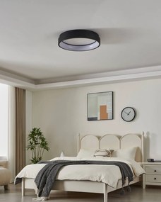 Φωτιστικό Οροφής Eglo 900067 MARGHERA-Z Μαύρο Ματ (Black Mat) 2700K - 6500K