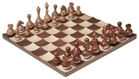 Σκάκι Wobble Set 377601-656 42,3x7,6x40,6cm Walnut Ξυλο