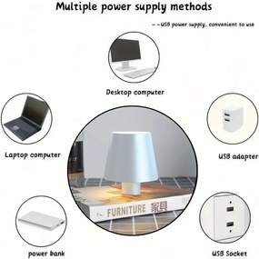 Διακοσμητικό Φωτιστικό LED για Μπουκάλι Μπαταρίας - Άσπρο