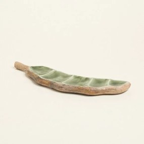 Beauty Home ΠΙΑΤΕΛΑ ΞΥΛΙΝΗ ΜΕ ΣΜΑΛΤΟ ΦΑΣΟΛΙ 10 x 40 cm