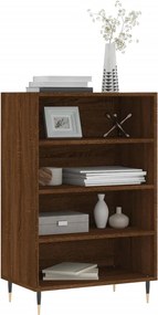 vidaXL Ραφιέρα Καφέ Δρυς 57 x 35 x 90 από Επεξεργασμένο Ξύλο