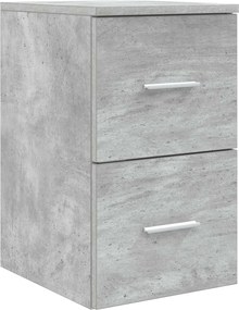 vidaXL Σετ Επίπλων Μπάνιου 5 pcs Γκρι Σκυροδέματος
