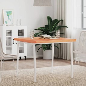 vidaXL Επιφάνεια Τραπεζιού Τετράγωνη 80x80x4 εκ. Μασίφ Ξύλο Οξιάς