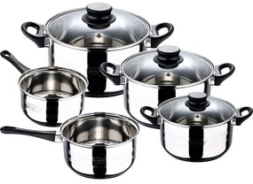 Μαγειρικά Σκεύη Toledo (Σετ 8Τμχ) BG00SG8051 Inox Bergner Stainless Steel
