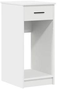 vidaXL Πύργος υπολογιστή με συρτάρι Λευκό 35x45x77 cm