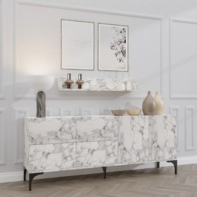 Console Stella - Carrara Marble Carrara Marble