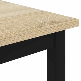 vidaXL Τραπεζάκι σαλονιού Sonoma Δρυς 80 x 80 x 45 cm