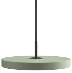 Φωτιστικό Οροφής Asteria Mini Black 2431C4175 Φ31x3.3cm Led 900lm 14W 3000k Nuance Olive Umage