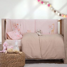 Παπλωματοθήκη Βρεφική Basic Beige Nef-Nef Homeware 110x150cm 100% Cotton