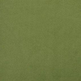 vidaXL Υποπόδιο Ανοιχτό Πράσινο 78 x 56 x 32 εκ. Βελούδινο