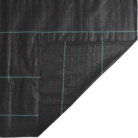 vidaXL Μεμβράνη Εδαφοκάλυψης Μαύρη 1x150 μ. από Πολυπροπυλένιο